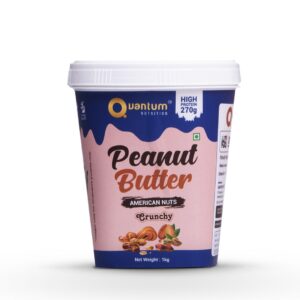 Quantum Nutrition Peanut Butter – American Nuts | Premium Nutty Flavour | High Protein Spread