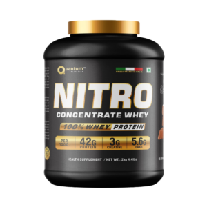 Quantum Nutrition's Nitro whey protein.