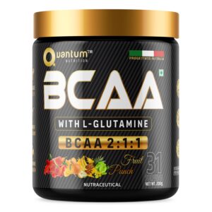 Quantum Nutrition BCAA With Glutamine 2:1:1 | 31 Servings | 4 Flavours