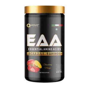 Quantum Nutrition EAA – Essential Amino Acids | 9 Aminos + BCAA 2:1:1 | 30 Servings | Multiple Flavours
