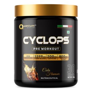 Quantum Nutrition Cyclops Pre-Workout – Tropical Fruits (180g) (Copy)