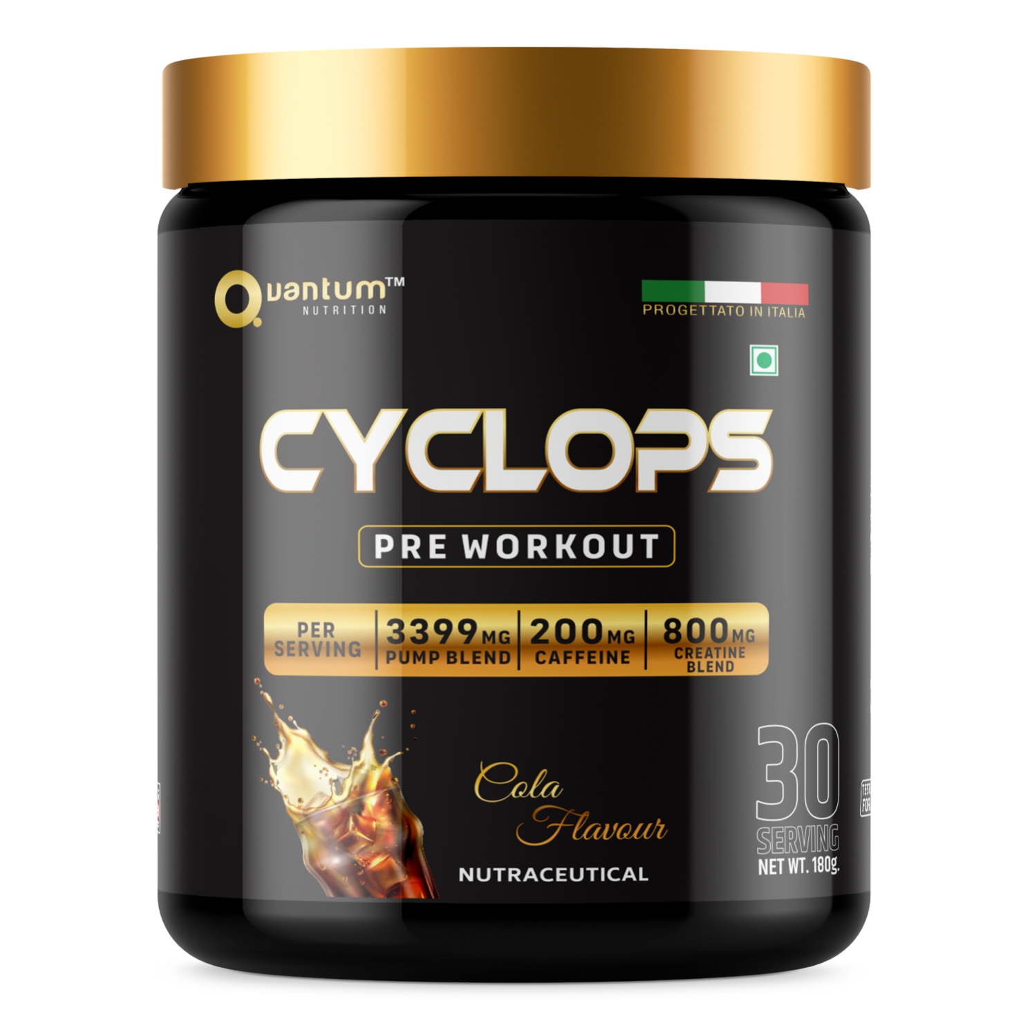 Quantum Nutrition Cyclops Pre-Workout – Tropical Fruits (180g) (Copy)