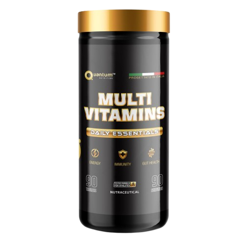 Quantum Nutrition Multivitamins – 90 Tablets | 52 Ingredients | 5 Powerful Nutrition Blends | Daily Multivitamin for Men & Women | Energy, Immunity & Gut Health Support