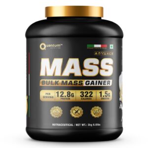 Quantum Nutrition Mass Gainer 3kg – High-Calorie Weight Gainer