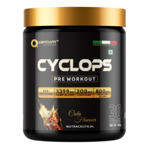 Quantum Nutrition Cyclops Pre-Workout – Tropical Fruits (180g)