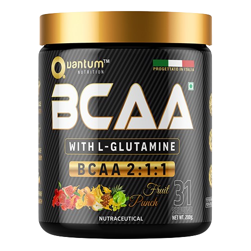 Quantum Nutrition BCAA With L-Glutamine | Bcaa 2:1:1 | 31 Servings | 200g