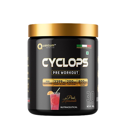Quantum Nutrition Cyclops Pre-Workout – Pink Lemonade (180g)