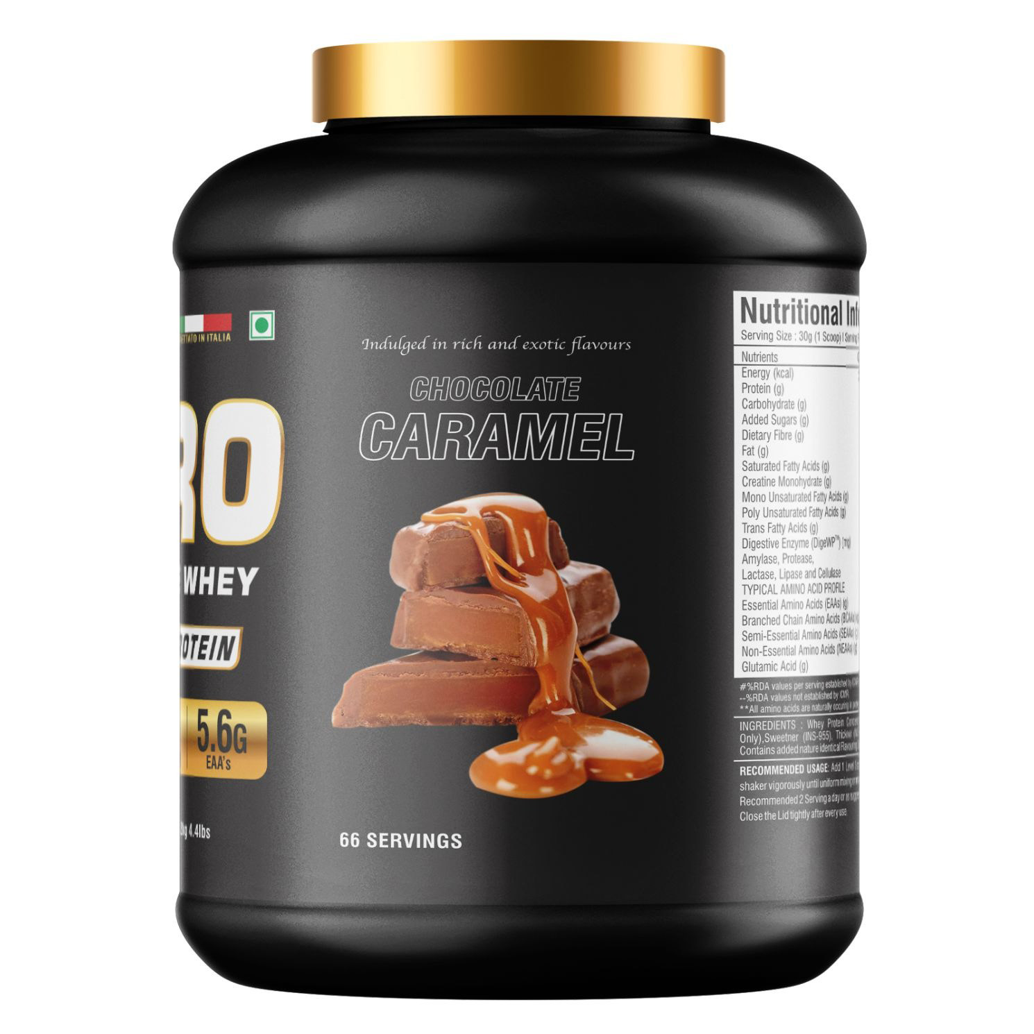 Quantum Nitro Whey – 42g Protein | 3g Creatine | Premium Concentrate Whey (2kg) - Image 3