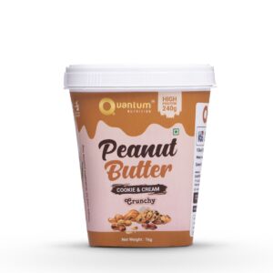 Quantum Nutrition Peanut Butter – Biscoff | Cookie Spread Flavour | High Protein Spread