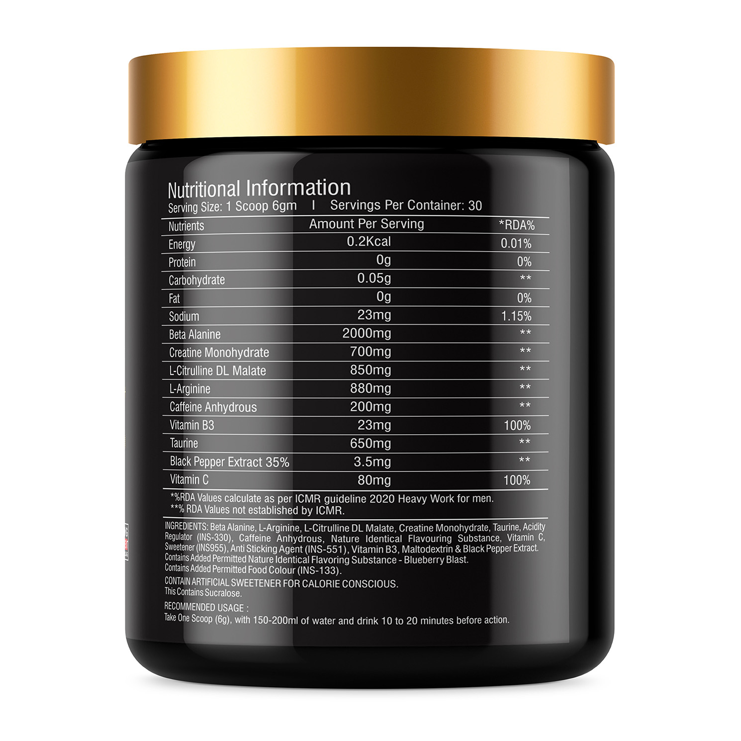 Quantum Nutrition Cyclops Pre-Workout – Pink Lemonade (180g) - Image 3