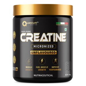 Quantum Nutrition Creatine Micronized 100% Pure | 60 Servings | Unflavoured | Muscle Strength & Performance