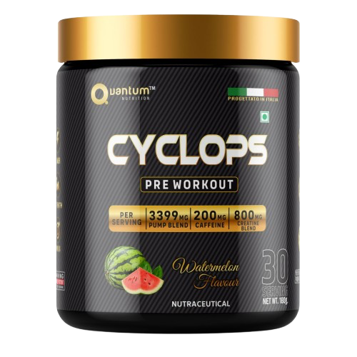Quantum Nutrition Cyclops Pre-Workout – Watermelon Flavour | 180g