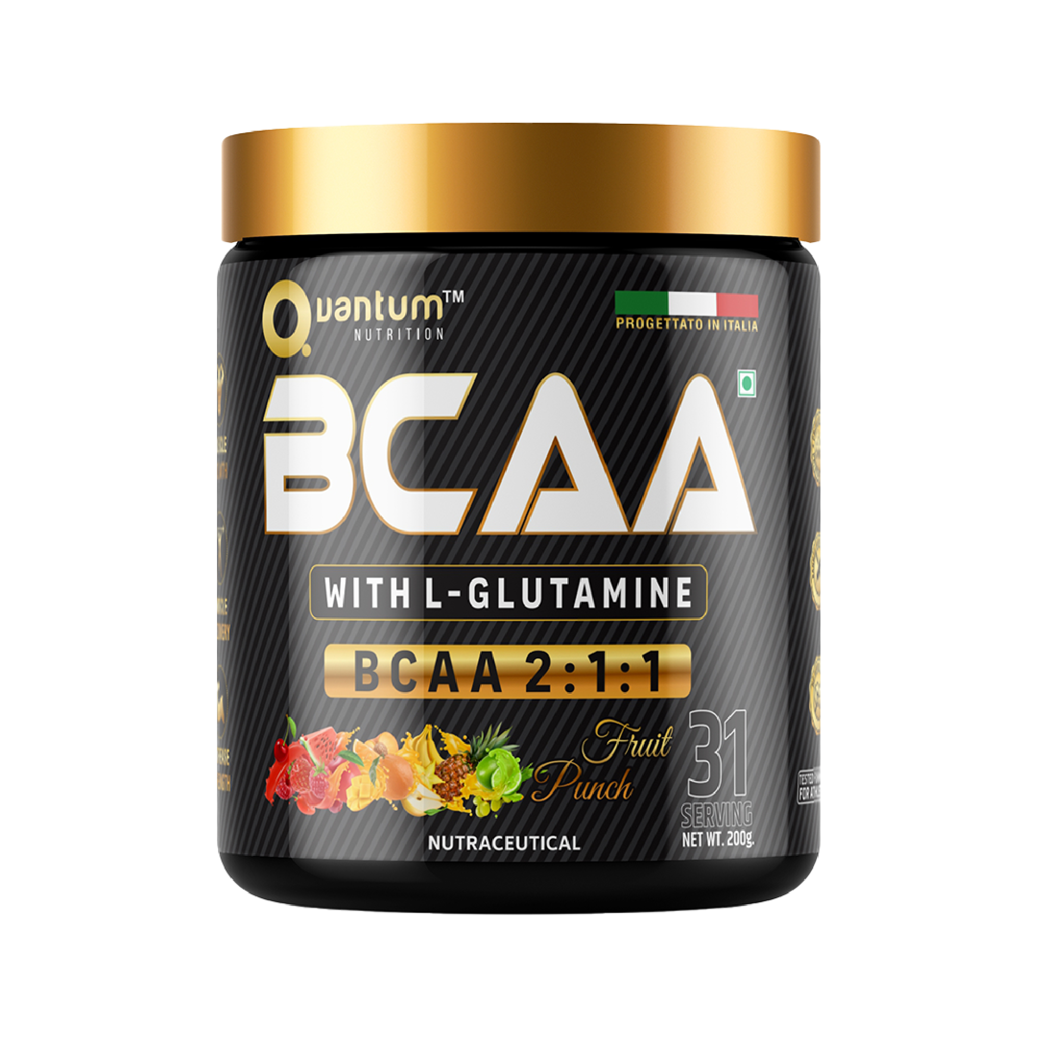 Quantum Nutrition BCAA With Glutamine 2:1:1 | 31 Servings | 4 Flavours