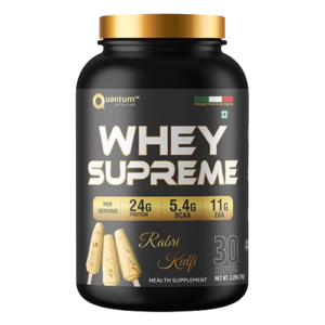 Quantum Nutrition Whey Supreme – 24g Protein | 5.4g BCAA | 11g EAA | DigeWhey® Enzymes | Delicious Flavours | 1kg & 2kg