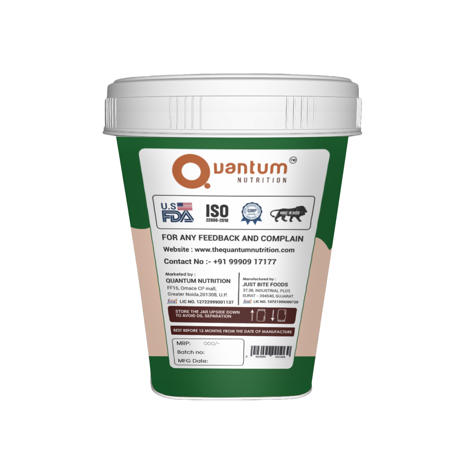 Quantum Nitro Combo | Nitro | Peanut Butter | Gym Bag | Shaker - Image 8