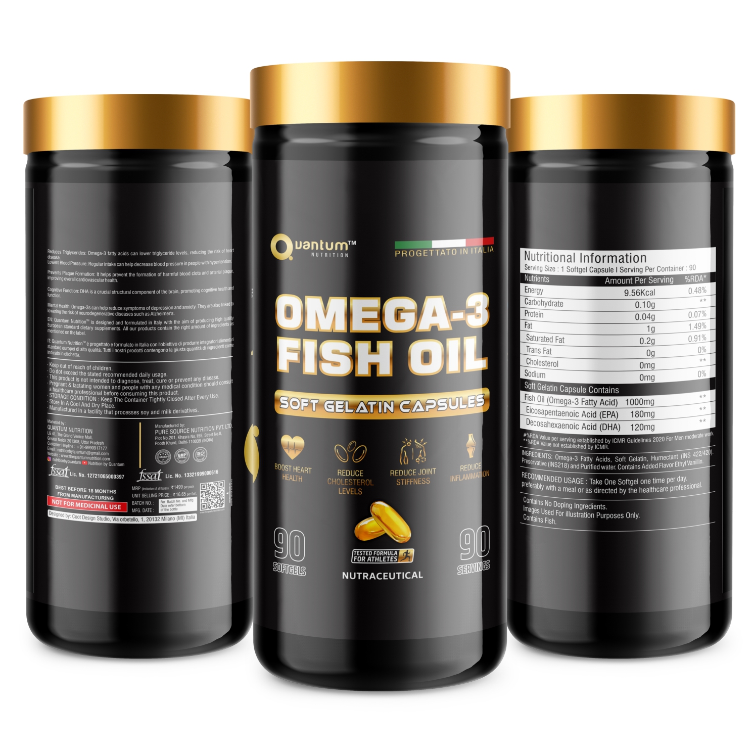 Quantum Essential Combo | Multi-Vitamin | Omega | Vitamin D3 - Image 6